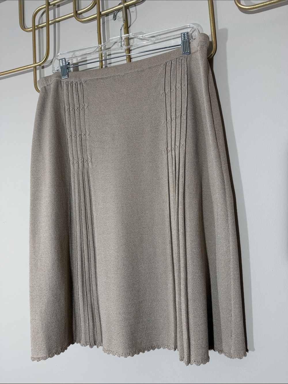 Size 14 St John Collection Knee Length Pleated Skirt